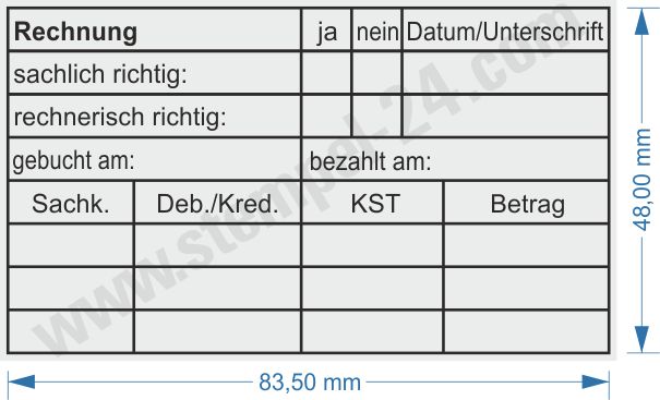 Kontierungsstempel Debitoren Kreditoren Kontierungsstempel Debitoren Kreditoren