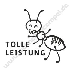 Trodat Edy Motiv Ameise Tolle Leistung