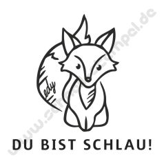 Trodat Edy Motiv Fuchs Du Bist Schlau