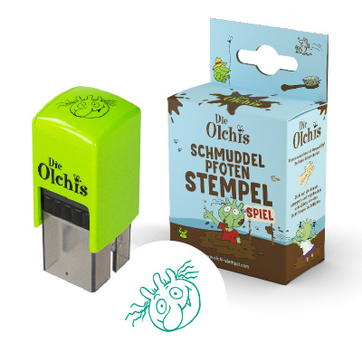 Schmuddelpfotenstempel - Die Olchis für Jungen