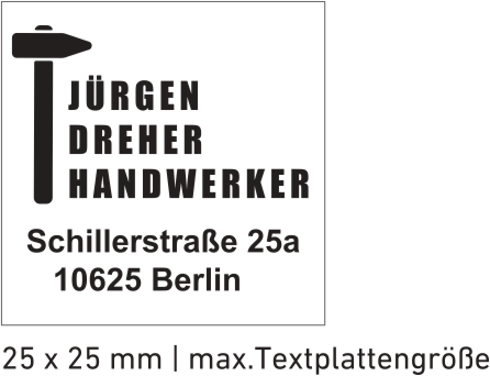 Musterabdruck Trodat Printy 4325 Musterabdruck Trodat Printy 4325