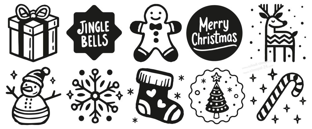 Muster Switch Weihnachtsset Rot