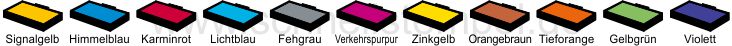 stempel abdruckfarben