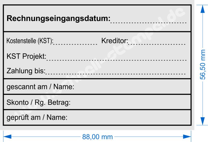 Holzstempeltempel-Kontierungsstempel-Rechnungseingang-Kostenstelle-geprueft