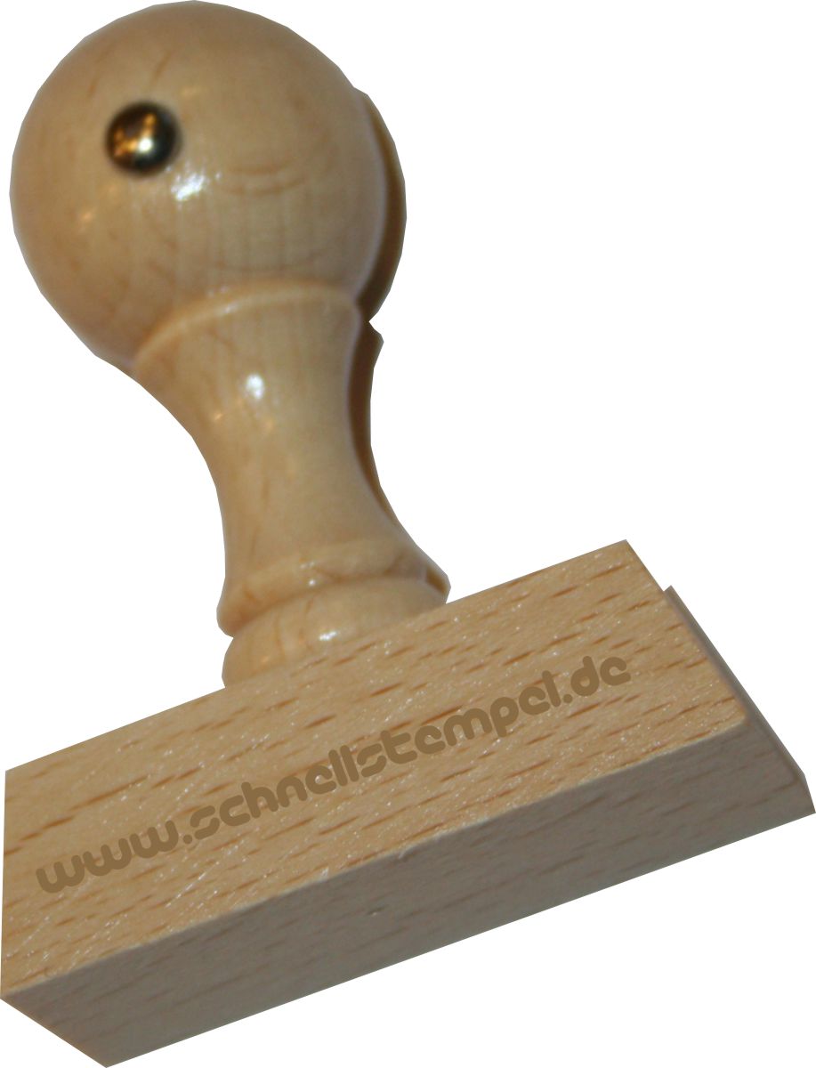 Stempel-Holz-22x50mm