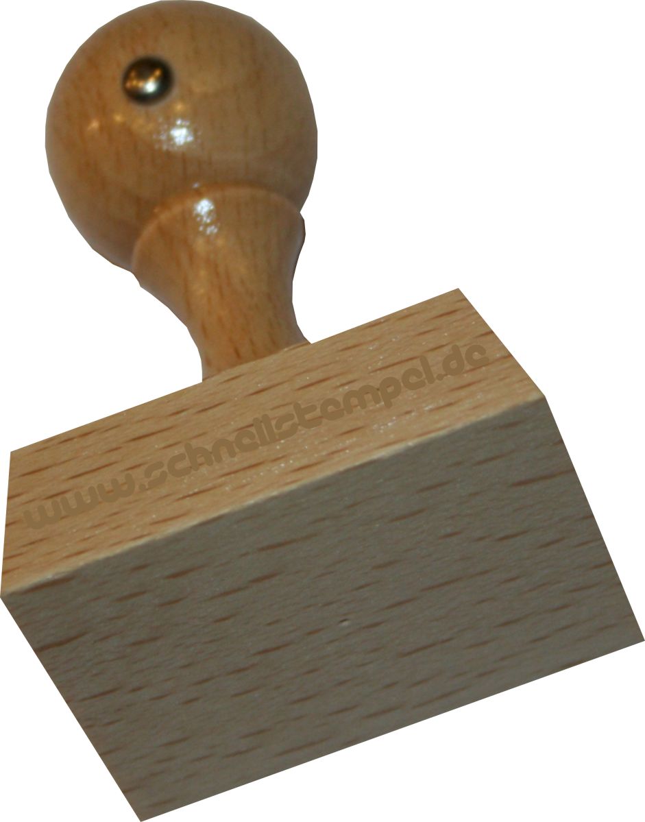 Stempel-Holz-45x50mm