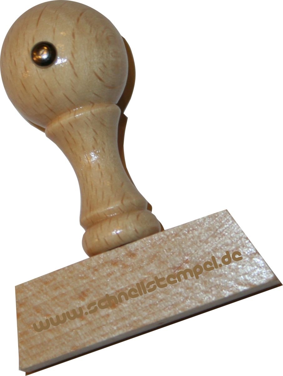 Stempel-Holz-8x50mm