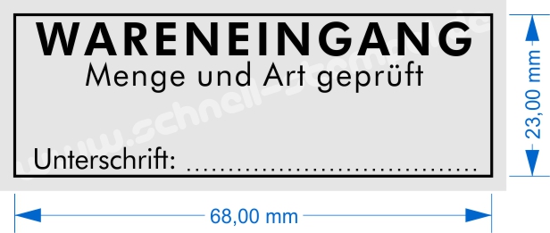 Trodat Printy 4915 Wareneingang geprueft