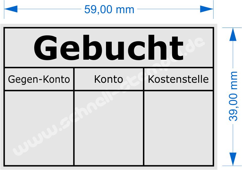 Trodat Printy 4927 Gebucht