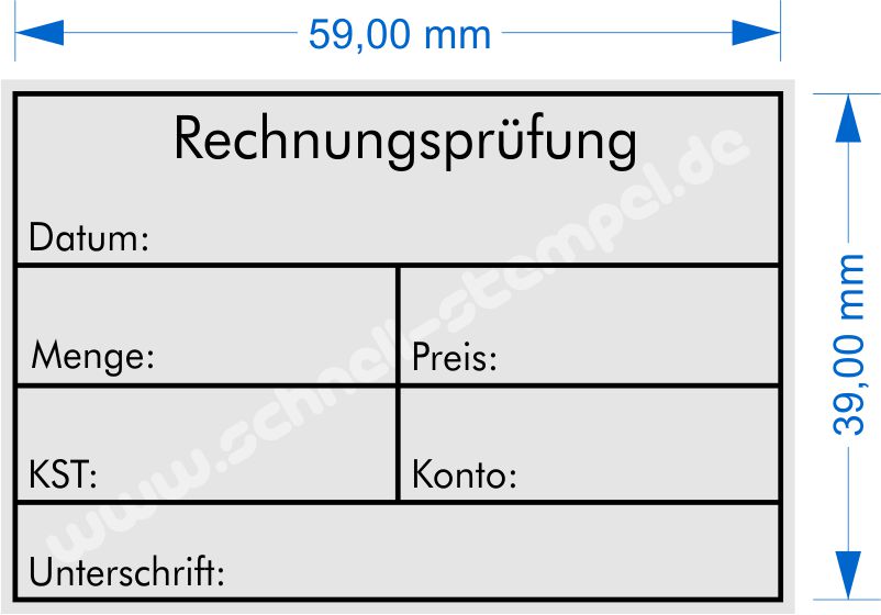 Trodat Printy 4927 Rechnungspruefung