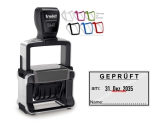 Stempel Geprüft Name Unterschrift • 5440