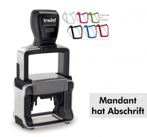 Trodat Professional 5200 Mandant hat Abschrift - schnellstempel.de