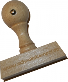 Holzstempel 20 x 80 mm