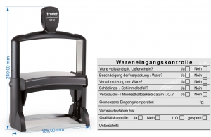 5212 Trodat Wareneingangskontrolle Mindesthaltbarkeit Verbrauchsdatum bis