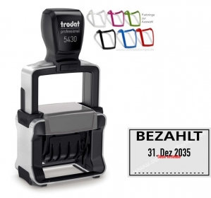 5430 Stempel Trodat Professional Bezahlt