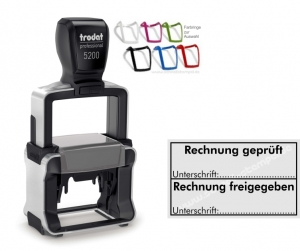 Stempel Rechnung geprüft • 5200
