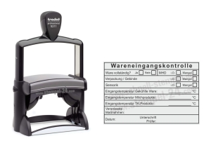 Wareneingangskontrolle MHD Sensorik Eingangstemperatur 5211