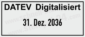 Stempel Datev Digitalisier • 5440