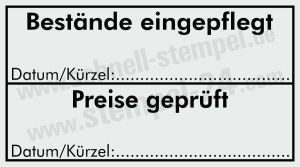 Stempel Bestände Preise Geprüft | COLOP Printer 40