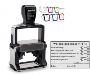 5208 Stempel Trodat Professional Wareneingangsprüfung der Gastronomie