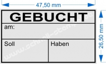 5203 Trodat Professional  Gebucht am Soll Haben