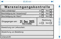 54110 Trodat Professional Wareneingangskontrolle Abweichungen