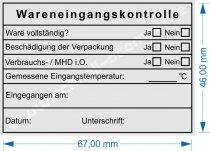 5208 Stempel Trodat Professional Wareneingangskontrolle Mindesthaltbarkeitsdatum