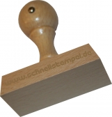 Holzstempel 50 x 80 mm