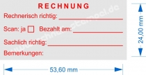 Stempel Rechnung geprüft • 5204