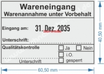 5480 Trodat Professional Wareneingang-Warenannahme-Qualitätskontrolle