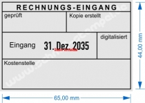 5480 Trodat Professional Buchungsstempel Rechnung geprüft