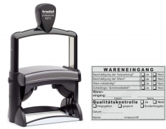 Stempel Wareneingangskontrolle Qualitätskontrolle Schimmelbefall 5211