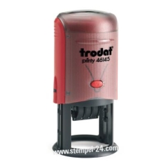 46145 Trodat Printy Stempel mit Datum Rund ø 45 mm