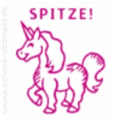 4922 Stempel Edy Fix Spitze / Einhorn