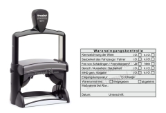 Stempel Warenannahme Lebensmittelkontrolle Charge • 5211