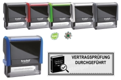 Stempel Vertragsprüfung Durchgeführt | 4915
