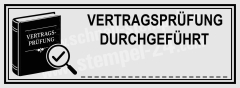 Stempel Vertragsprüfung Durchgeführt | 4915