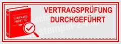 Stempel Vertragsprüfung Durchgeführt | 4915