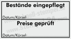 Stempel Bestände Preise Geprüft | COLOP Printer 40