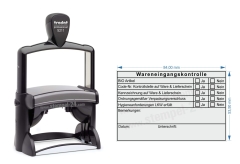 Stempel Warenkontrolle HACCP nach Grundsätzen und Hygieneanforderungen • 5211