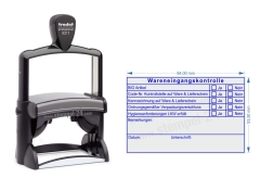 Stempel Warenkontrolle HACCP nach Grundsätzen und Hygieneanforderungen • 5211