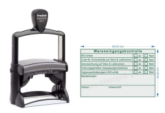 Stempel Warenkontrolle HACCP nach Grundsätzen und Hygieneanforderungen • 5211