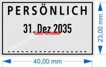 5430 Stempel Trodat Professional Persönlich