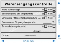 5208 Stempel Trodat Professional Wareneingangsprüfung der Gastronomie