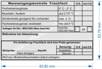 Stempel Frischfisch Wareneingangsstempel 5211