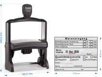 54120 Wareneingangsstempel Qualitätskontrolle