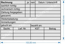 5212 Stempel Trodat Professional Rechnungsprüfung