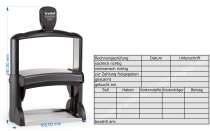 5212 Stempel Trodat Professional Rechnungspüfung Soll Haben Kostenstelle Kostenträger