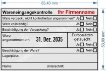 54110 Trodat Wareneingangskontrolle Firma 2