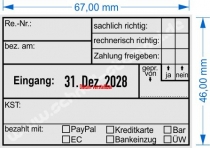 5480 Trodat Professional Rechnung bezahlt am bezahlt mit PayPal Kreditkarte Bar EC Bankeinzug Überweisung